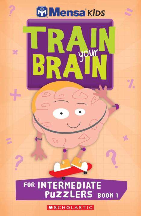 Mensa Train Your Brain Intermediate Book 1 | Lazada PH