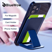 BlueWow Ví Nam Châm Đựng Thẻ Điện Thoại Magsafe Bằng Da Cao Cấp Cho iPhone