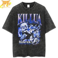 Anime HUNTER x HUNTER Hisoka Mens Pattern T-shirt เสื้อลำลองฤดูร้อนแห้งเร็วฟิตเนสเสื้อยืดตลกแขนสั้นเสื้อผ้า XS-5XL