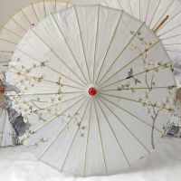 Classical silk umbrella qipao shows umbrella dance China ancientry oiled paper umbrella dance props ceiling decoration craft umbrella