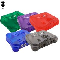 NEW Translucent Replacement Housing Shell Case Compatible for N64 All Region For Nintendo N64 Retro Video Game Console Accessori