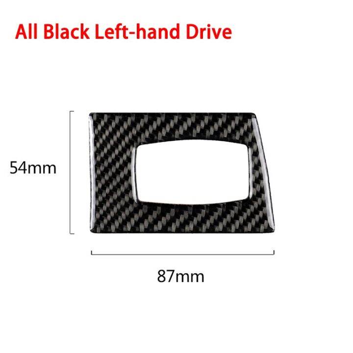 รถคาร์บอนไฟเบอร์สวิตช์จุดระเบิดกุญแจสติกเกอร์สำหรับ-bmw-ตกแต่งภายใน3ชุด-e92-e90อุปกรณ์เสริม2005-2012