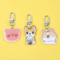 Ins Wind Cartoon Cute Bear Keychain Pendant Earphone Set Bag Acrylic Pendant