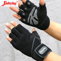 XINLUYING Gym Crossfit luva Fitness s Long Wrist Belt Body Building powerlifting equipment s Barbell Dumbbell pull