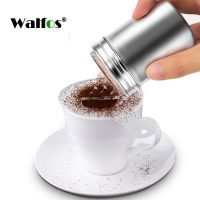 WALFOS ขวดสแตนเลสสําหรับใส่ผงโกโก้กาแฟ