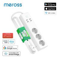 Meross Smart Power Strip WiFi Surge Protector EU Plug Power Socket Support Alexa Google Assistant SmartThings Ratchets Sockets