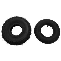 Replacement All- Utility Tire and Tube Pneumatic Tires with 10 inch Inner Tubes for Lawn Mowers, Hand Trucks