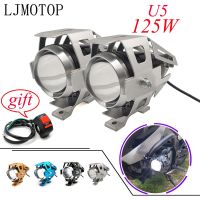 U5 12V Motorcycle Light LED Driving Headlight Fog Light Auxiliary Lamp For yamaha tmax 500 tmax500 t max 500 TMAX 530 2001-2019