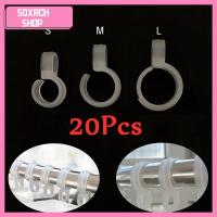 SQXRCH SHOP 20pcs ABS หัวเข็มขัดแขวน คลิปลม กันลื่น คลิปกันลม กันลื่น ตะขอกันลม หัวเข็มขัดไม้แขวนเสื้อ