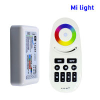 【✲High Quality✲】 uylexs เครื่องควบคุมแอลอีดี Bsod Fut028ไร้สาย Rgbw Milight Dc12v24v Rf2.4ghz พร้อมแถบไฟ Led ควบคุมระยะไกลสำหรับ Rgbw