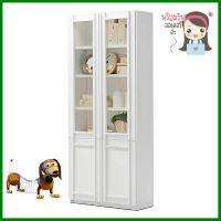 ตู้โชว์ KONCEPT LYBRARY 79 ซม. สีขาวDISPLAY CABINET KONCEPT LYBRARY 79CM WHITE **บริการเก็บเงินปลายทาง**