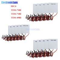 【YD】 5PCS TES1-7102 TES1-7103 TES1-4903 Low Refrigeration Sheet TEC1-12706 Heatsink Thermoelectric Cooler Peltier Plate Module