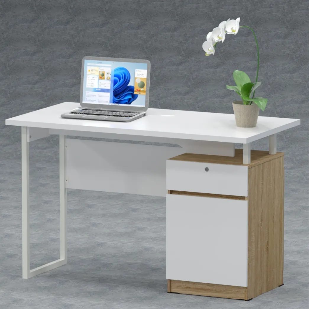 trenz furniture - meja kerja besi meja kantor termurah meja komputer pc  meja tulis kaki besi | lazada indonesia