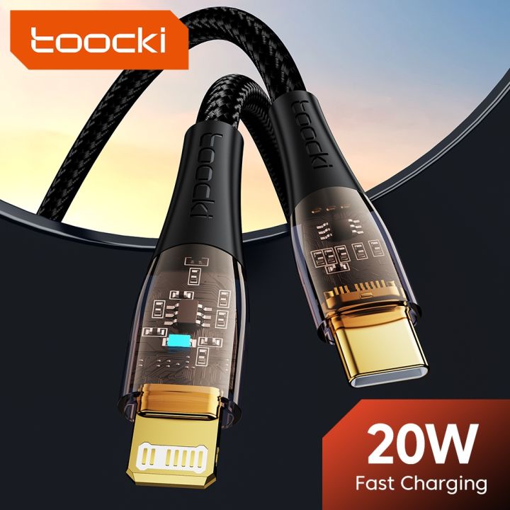 pd20w-toocki-สายสำหรับ-iphone-14-13-12-pro-max-plus-สายดาต้า-ipad-mini-air-ชาร์จเร็ว