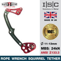 อุปกรณ์จับเชือก อุปกรณ์จับเชือกขึ้นลงต้นไม้ Rope Wrench รุ่น Squirrel Tether แบรนด์ ISC