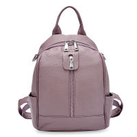 Zency Fashion Women Backpack 100 Cowhide Genuine Leather Black Travel Bags Girls Schoolbag Notebook High Quality Knapsack