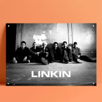 Linkin Park Rock โปสเตอร์วงภาพวาดรูปกระป๋องป้ายดีบุกป้ายโลหะวินเทจโปสเตอร์โลหะ Hiasan Dinding Rumah-Rr63