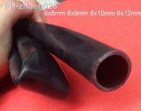 6x8mm 6x9mm 6x10mm 6mm black silicone tube flexible Black silicon hose high temperature non-toxic dark silicone rubber tubing