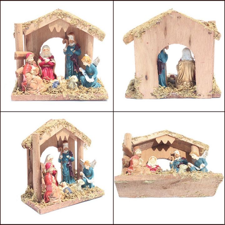 nativity-manger-room-jesus-christmas-decoration-religious-figure-church-jesus-decoration-resin-crafts