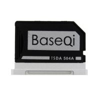 Haweel BASEQI เคส SD การ์ดอะลูมินัมอัลลอย504ASV ซ่อนสำหรับแม็กบุ๊กโพรจอเรติน่าแล็ปท็อป15นิ้ว