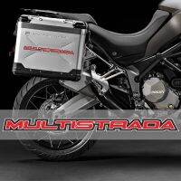 สัญลักษณ์ลำต้นสติกเกอร์1260 950สำหรับถัง Ducati MULTISTRADA ปลอกปกป้องเข่าตะกร้ากระเป๋า2019ป้องกันกรอบอลูมิเนียม