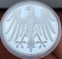 40mm eagle silver plated souvenir medal coin collection Fashion Brooches Pins