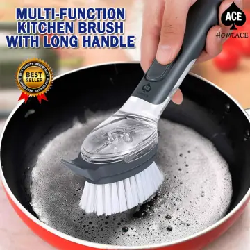  Multi-Functional Long-Handle Liquid-Filled Cleaning