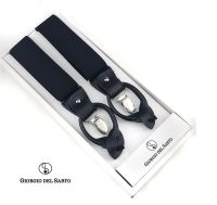 Giorgio Del Sarto Adults Suspender Black สายเอี้ยมสีดำ