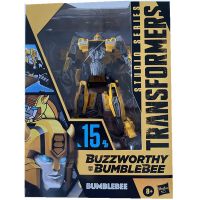 ในสต็อกเดิม Hasbro หม้อแปลง Buzzworthy BumblebeeS S-BB15 Bumblebee อะนิเมะรูปการกระทำรูปแบบของเล่น