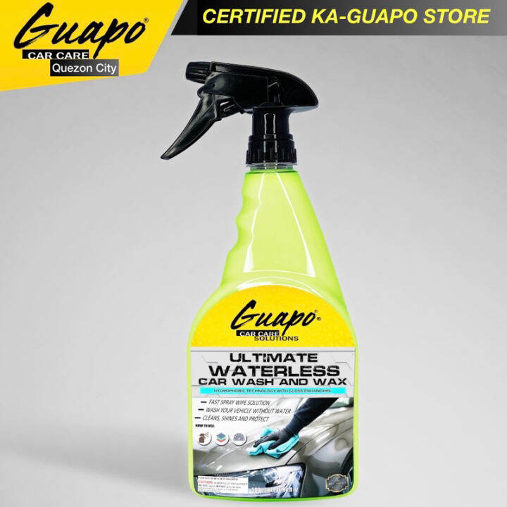 ♛Guapo Ultimate Waterless Car Wash Wax Waterless Car Wash with Carnauba