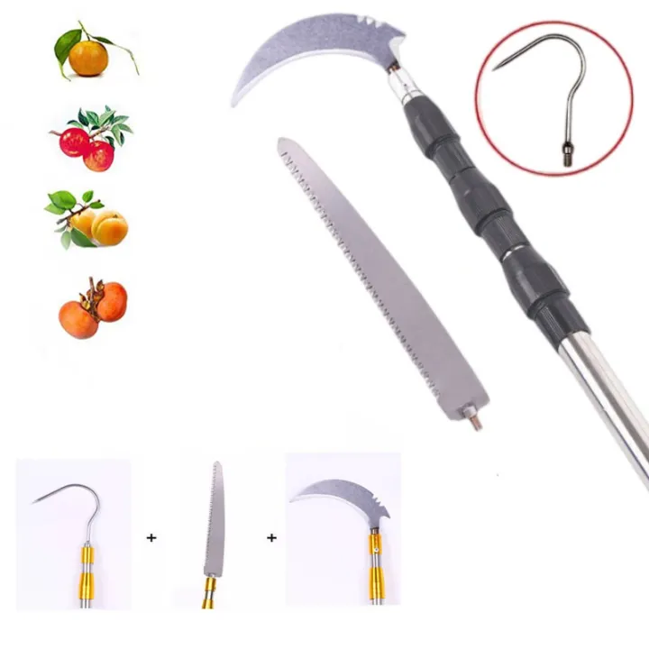 Telescopic rod0023M Multifunctional stainless steel rod With hook and