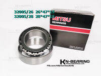 32005/28  32005/26  ลูกปืนเทเปอร์ 32005 รูเพลา 26 มิล 28 มิล ลูกปืนคอมอไซส์  4TCR0574  taper roller bearing