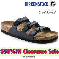 Birkenstock* รองเท้าแตะลิ่มฤดูร้อนแฟชั่นสำหรับผู้ชายและผู้หญิง,รองเท้าแตะลำลองกันลื่นรองเท้าแกลดิเอเตอร์น้ำหนักเบาสวมใส่สบายและไม่ลื่น