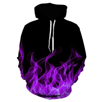 Shop Hoodie Jacket Purple Oversize with great discounts and prices