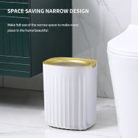9L12L15L Kitchen Trash Can Kitchen Compost Bin Vertical Home use Wastebasket Office Bathroom Paper Garbage Can Storage Bucket