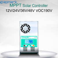 ชุดควบคุมชาร์จและปล่อยออกพลังงานแสงอาทิตย์12/24/36/48V,พัดลมควบคุมพลังงานแสงอาทิตย์กับอินพุต DC190V อัตโนมัติ MPPT-60A ปลอดภัยและเชื่อถือได้