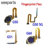 Komponen Pengganti Pita Kabel Flex Sensor ID Sentuh Sidik Jari 5G untuk Motorola Moto G50 G51 untuk Moto G60 Flex Sidik Jari