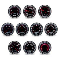 AD 2 52mm Boost Gauge Bar Psi Exhaust Gas Temp Water Temp Oil Temp Oil Press Air Fuel Ratio Gauge Voltmeter Tachometer RPM 12V