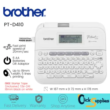 Brother® P-Touch® D410 Label Maker