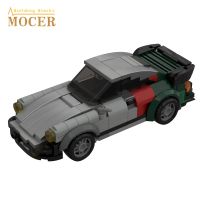 MOCER Speed Champion Technical Car Famous Sports Car Cyberpunked Style Vehicle Creative Expert Building Blocks Kid Toys Gift Building Sets