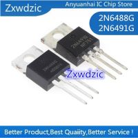 10pair   2N6488G  2N6491G  2N6488  2N6491 TO-220  Complementary power transistor ( 1pair) WATTY Electronics