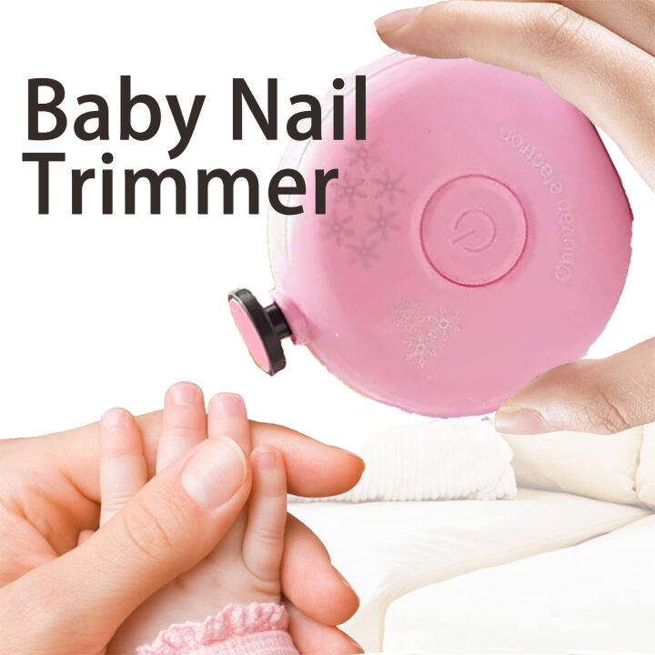 Safety Baby Electric Nail Trimmer Newborn Nail File Nail Cutter Baby
