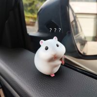 【jw】✠✈  Anime Stealing Hamster Car Interior Decoration Figures Dashboard Accessories Woman