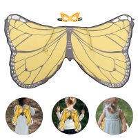 HOMEMAXS [Sale] เสื้อคลุมผ้าคลุมไหล่ผีเสื้อ 1 ชุดพร้อมกับหน้ากาก Fairy Wing Dress Up Accessory สำหรับเด็ก