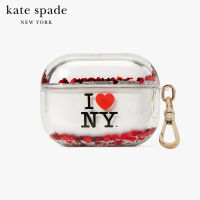 KATE SPADE NEW YORK I LOVE NY X KATE SPADE NEW YORK LIQUID GLITTER AIRPODS PRO CASE K5079 เคสแอร์พอร์ต