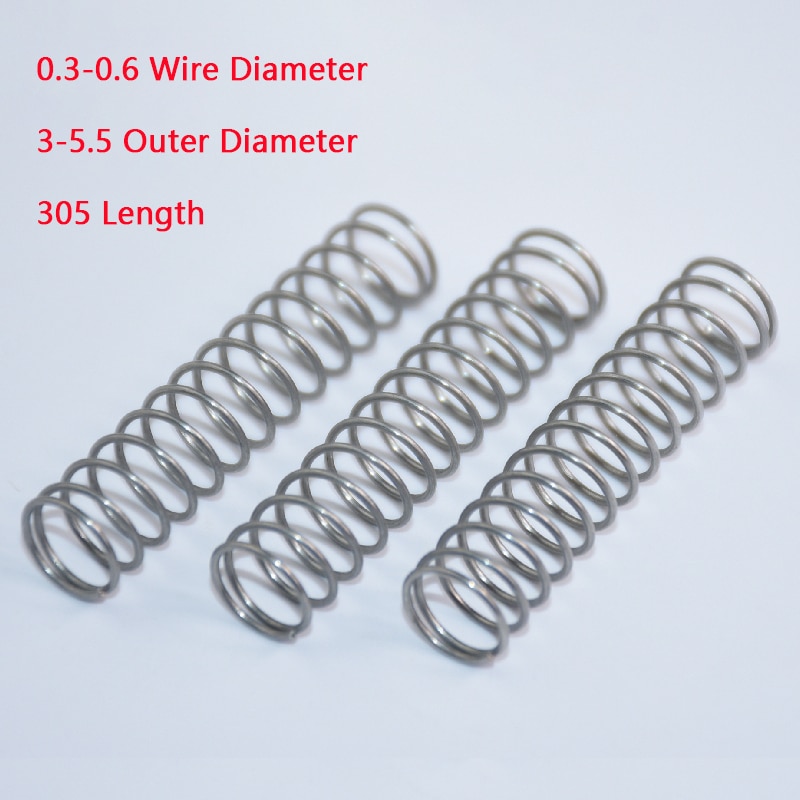 New 2pcs Wire diameter 6mm  Shaped spring torsion spring 6*40*5.5mm 90° 