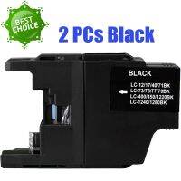 Hot 2 PCs Black Ink สำหรับเครื่องพิมพ์ Brother LC71 LC75 LC73 MFC-J430W MFC-J825DW MFC-J835DW DCP-J525N DCP-J540N DCP-J740N