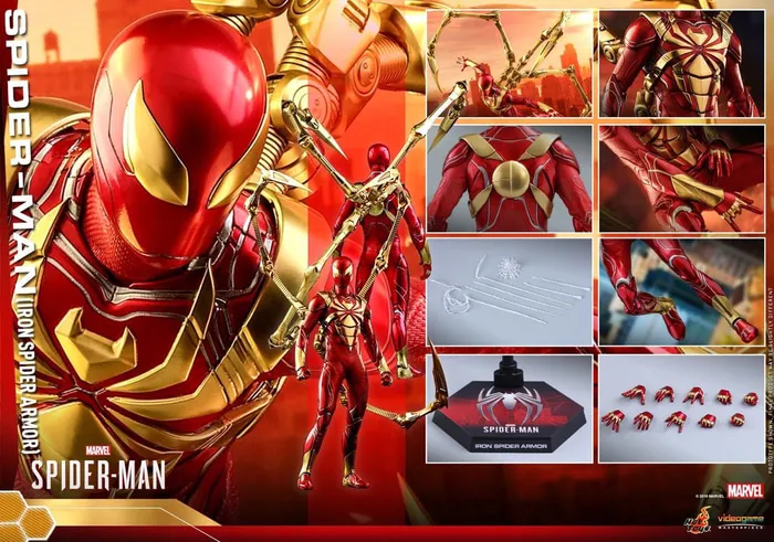 spiderman toys iron spider