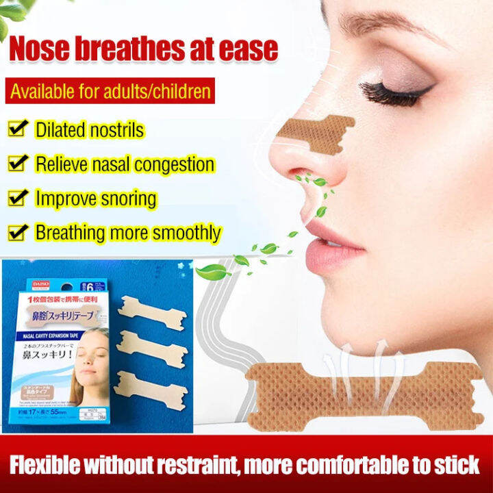 guibai Expand Your Nasal Passage with Ventilated Nasal Strips | Lazada PH