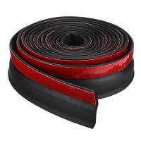 Full Wrap Seal Strip Trim Home Dustproof Weather Multipurpose Bottom Portable Rubber Replacement Adhesive Garage Door Edge Decorative Door Stops